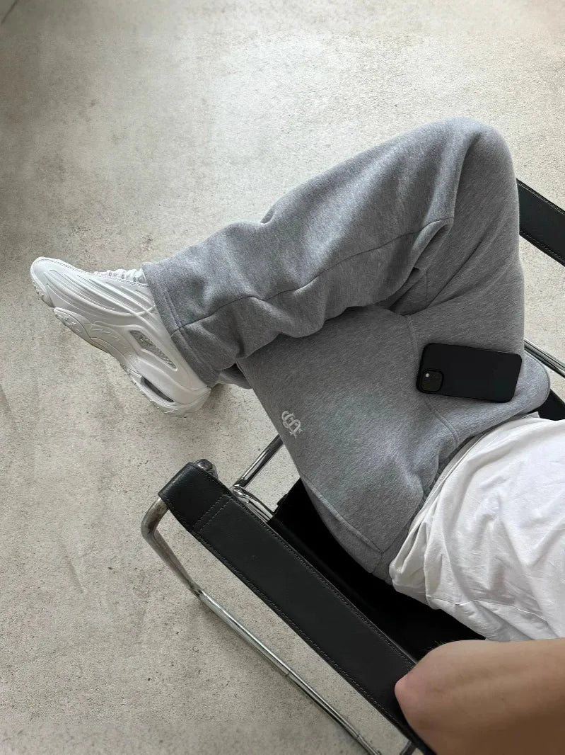 pantalon de jogging Y2K à fermeture éclair