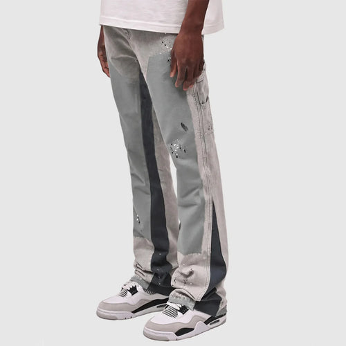pantalon jean flare