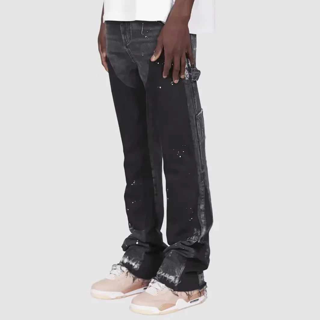 pantalon jean flare